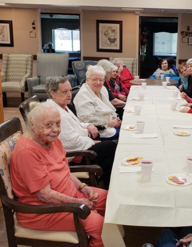 Thanksgiving feast at susa